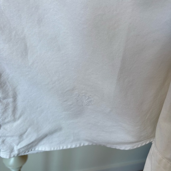 rag & bone Men’s Cotton Dobby White Long Sleeve Button-Up Shirt Size Large - Picture 5 of 12